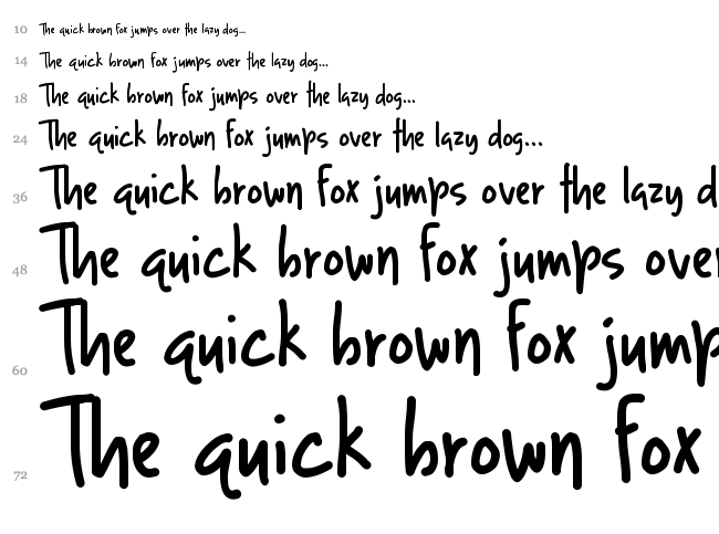 Light up the World font waterfall